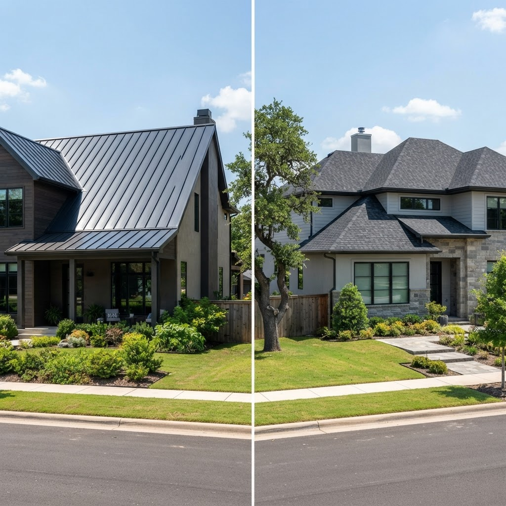 Asphalt Shingles vs. Metal Roofing: Which Is Right for You?